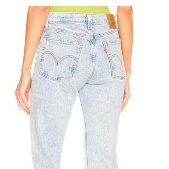 NWT $90 LEVI'S Women 26 (2) Wedgie Icon Fit Ankle Jeans Denim pants Waist 28" - Picture 4 of 14